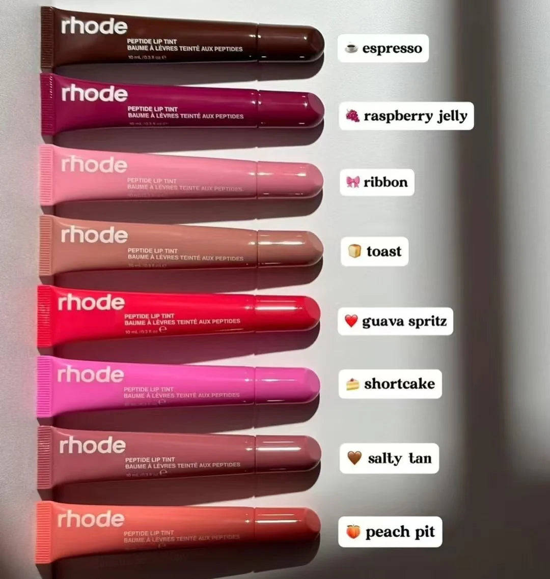 Rhode Peptide Lip Tints – All Shades | Gloss + Balm + Lip Treatment